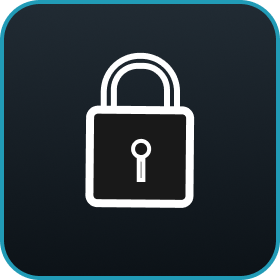 Privacy and Security Lock Icon